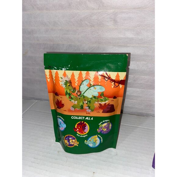 Lot Of 2 Kids Meal Toys Smartlinks Twin Dragon Forest Dragon New Sealed! - Picture 4 of 5